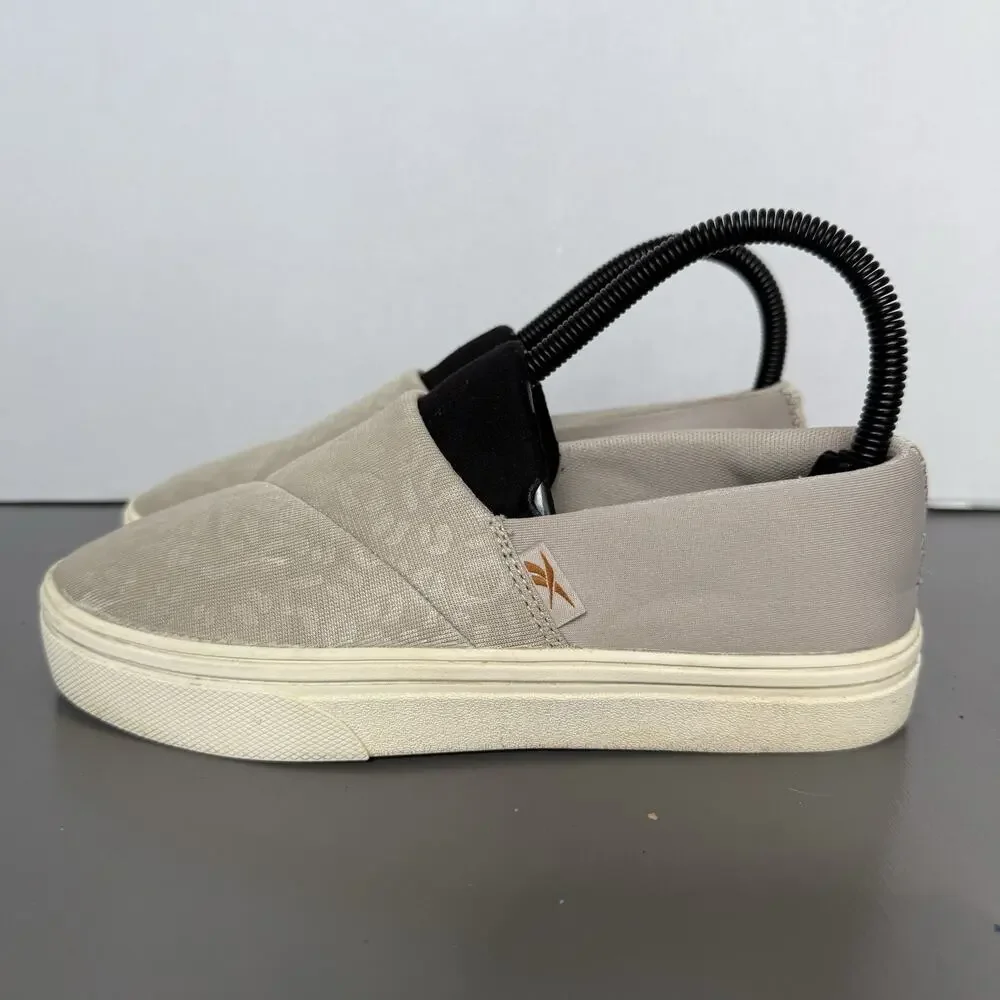 Reebok Women’s Slip On Sneaker Ghost Cheetah Print Tan U.S. 6 UK 3.5‎ EU 36